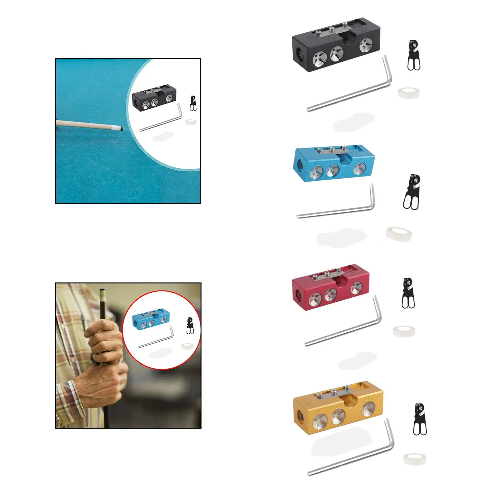 

Инструмент для ремонта наконечников бильярдных киев, легкий, для придания формы, полировщик наконечников, простой в использовании, многофункциональный, для калибровки, аксессуары для бильярдных киев