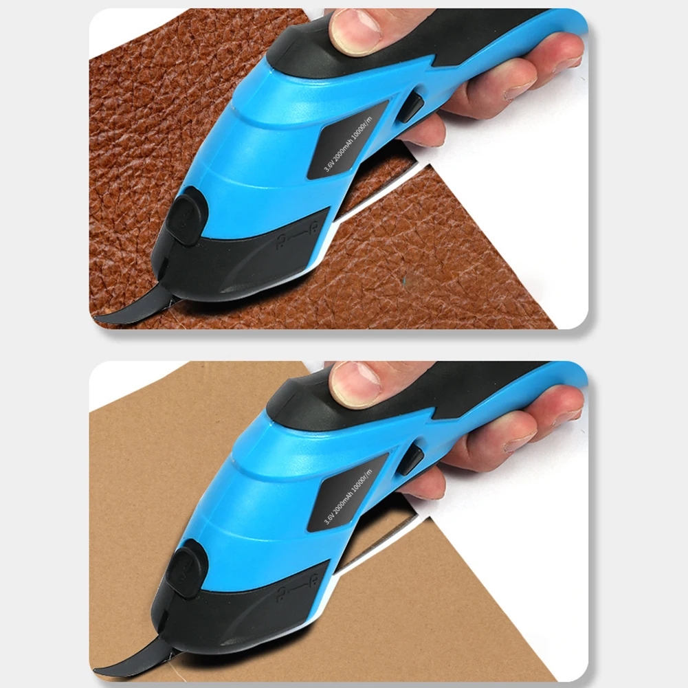 Rechargeable Cordless Electric Scissors Fabric Cloth Cutter Leather Carpet home Tailor electric scissors Cutting Tool