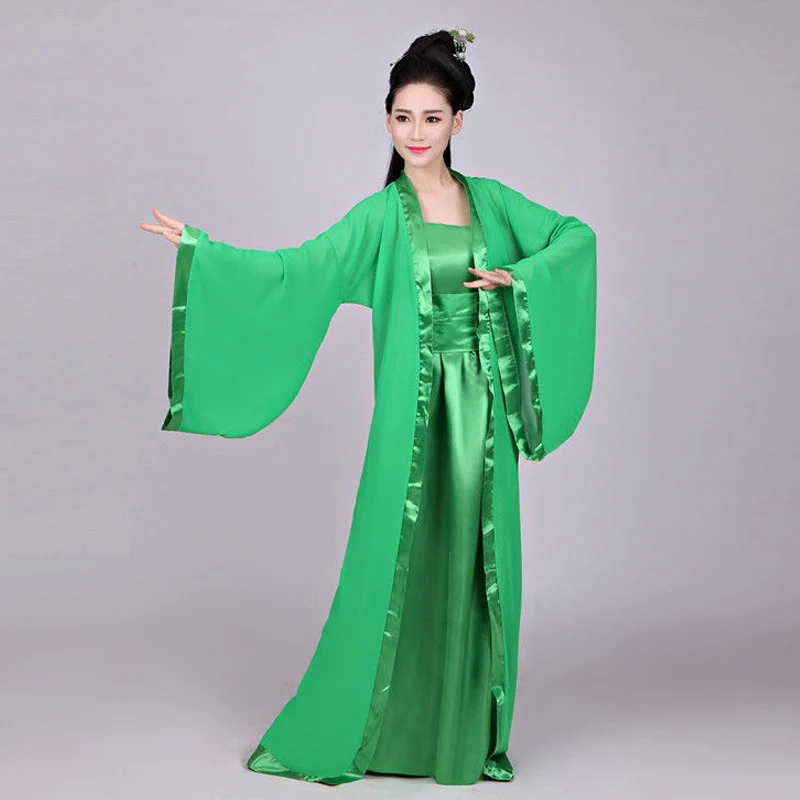 Antico Costume da film cinese per adulti Performance di danza del palcoscenico abiti Cosplay classici Hanfu TV donna uomo Tang Dynasty Robes