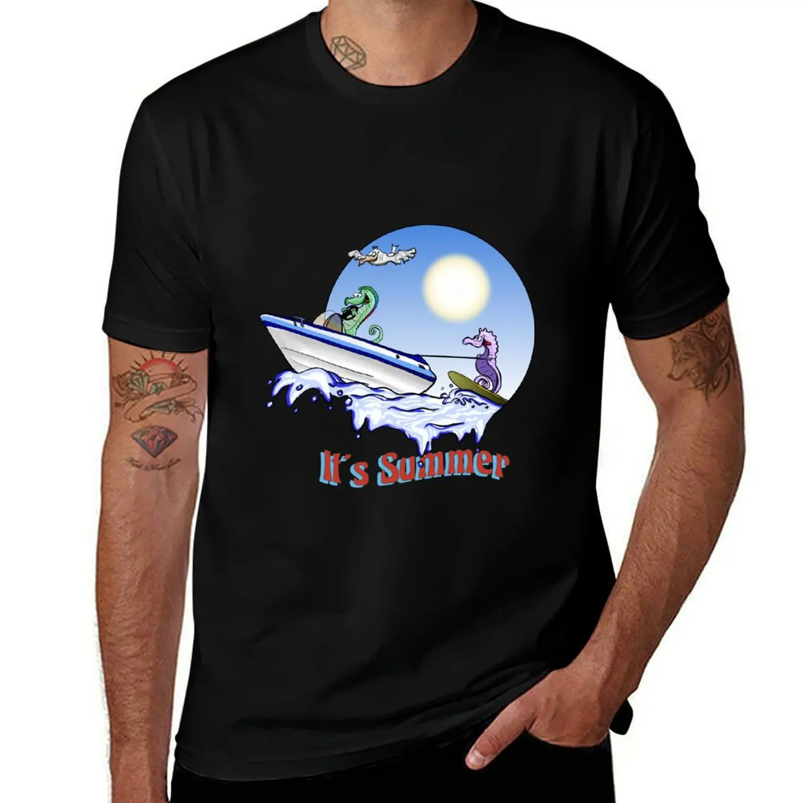 

It's Summer T-Shirt cotton t shirt pack cotton tshirt 100% T-Shirt