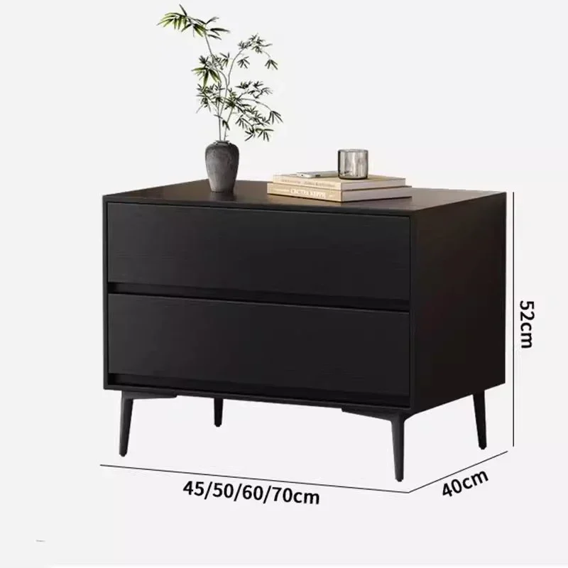 Luxury Simple Bedside TableModern High-end Feeling Beauty Trendy Night Table Exquisite Storage Meble Bedroom Furnitures