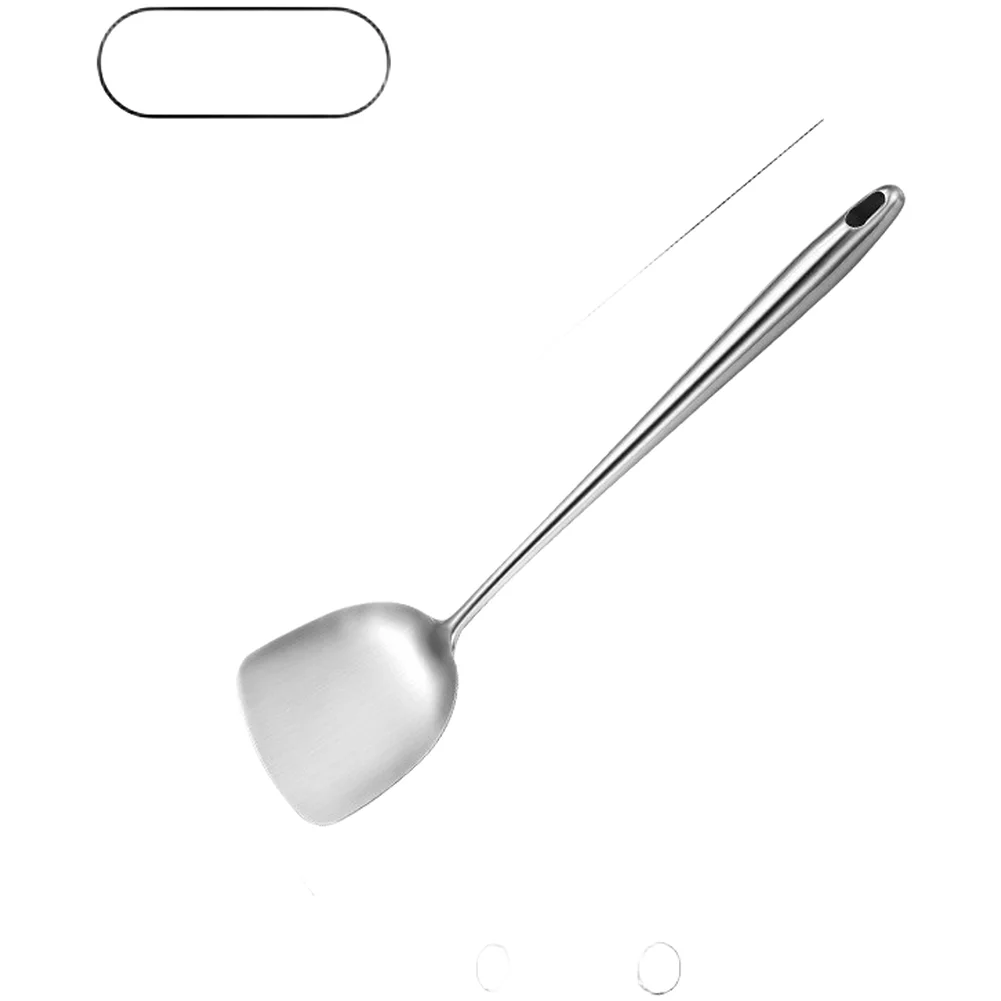 316L Stainless Steel Kitchen Utensil Set Four Piece Heat Resistant Spatula Ladle Slotted Spoon for Cooking Tasks