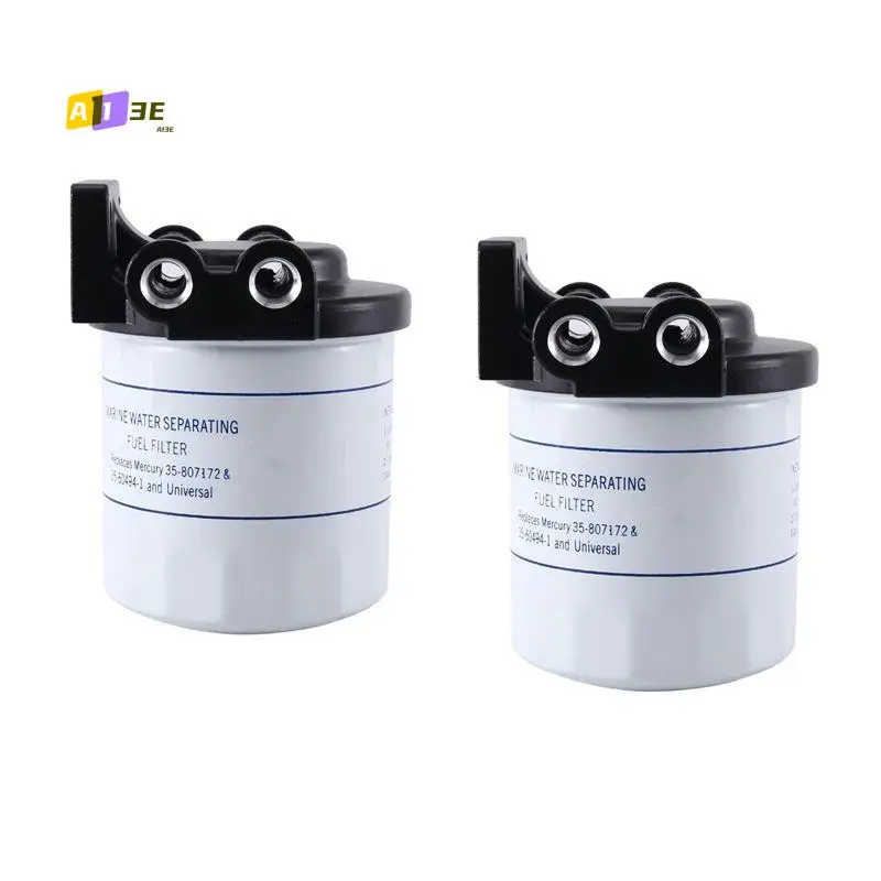 

A03E-2PCS Water Seperating Filter Car Accessories For Mercury Mercruiser 4.3 5.0 5.7 7.4
