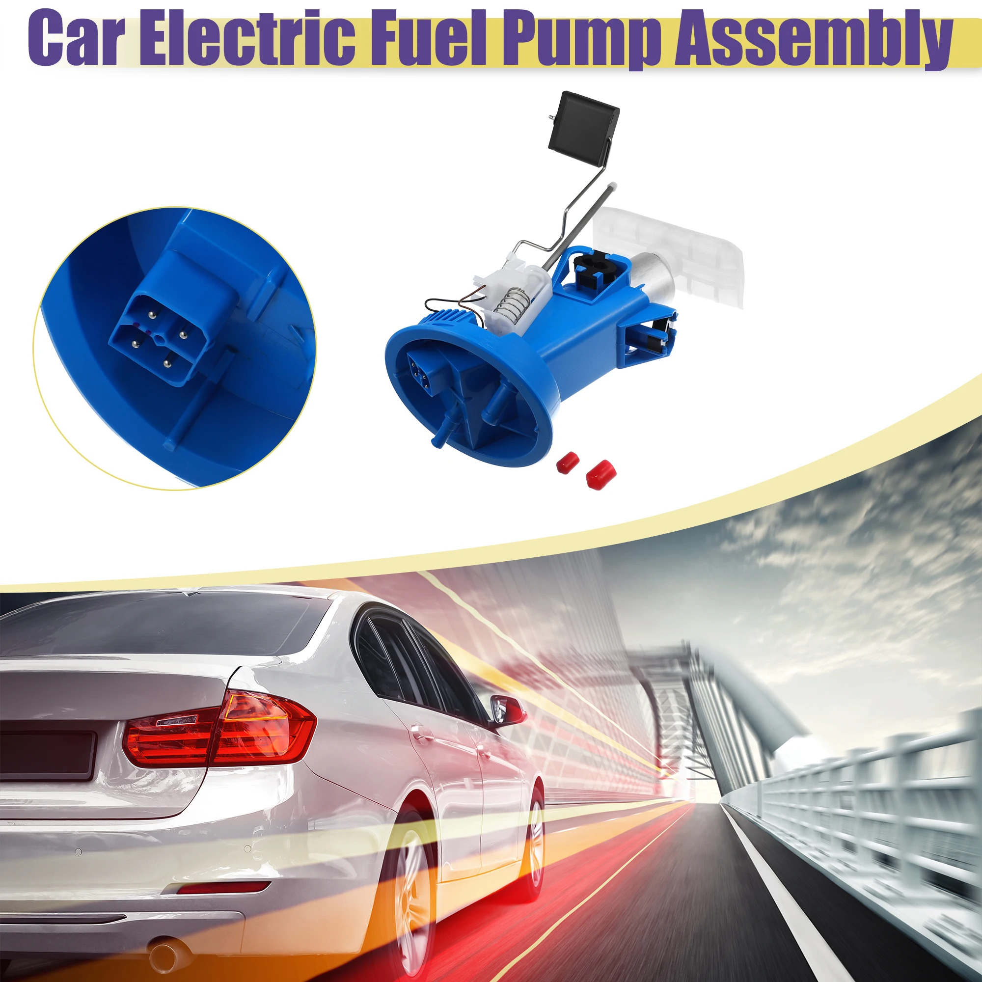 

X Autohaux 16141182985 Модуль электрического топливного насоса в сборе для BMW E36 318i 1996-98 1,9 л DOHC для BMW 323i 1996-1998 I6 2.5L DOHC