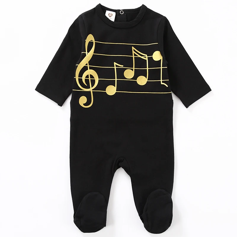 Baby romper summer spring kids clothes long sleeves children clothing black plaid print baby overalls kid clothes baby footie