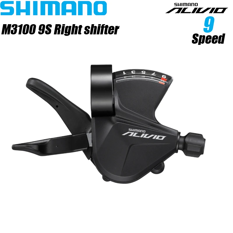 SHIMANO Alivio M3100 9 Speed Groupset SL M3100 Shifter RD M3100 SGS Rear Derailleur 9 Speed 9S Bicycle Accessories