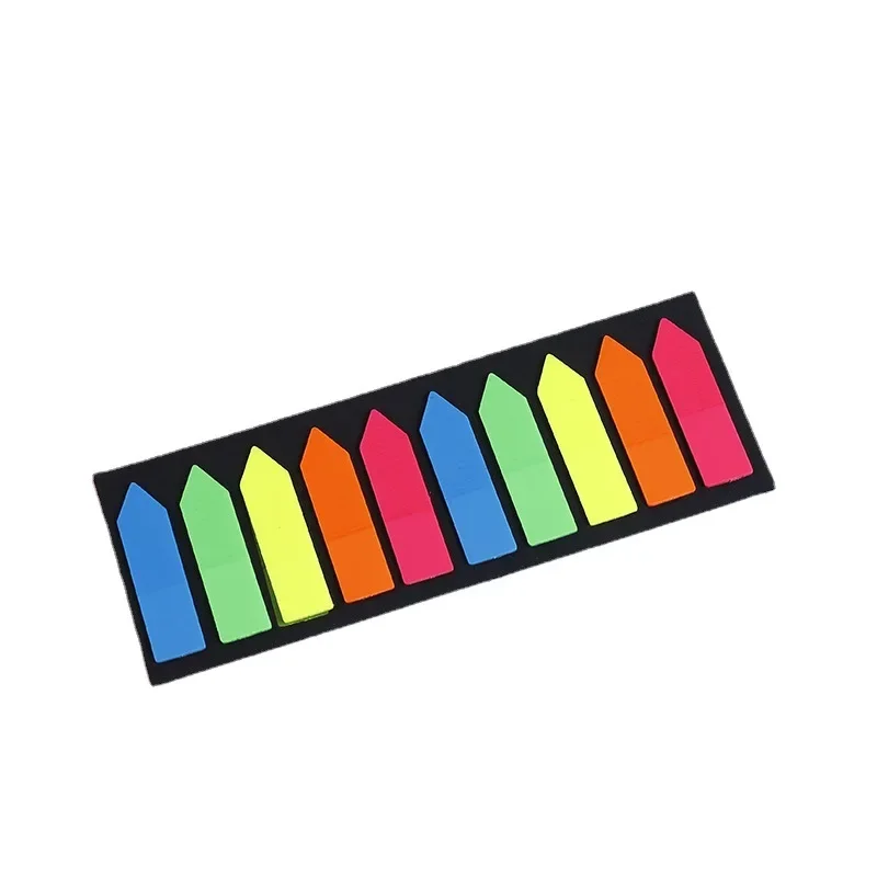 200 Sheets Sticky Notes Flags Color Tabs Index Flag Bright Colors Page Index Stickers Translucent Page Makers for Page Bookmarks