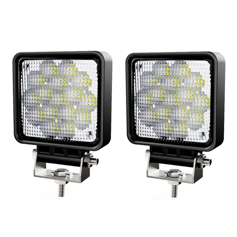 

LED Diffuse Beam Light Pods - 2PCS 4Inch, Off Road Driving Light Cubes, Tractor Work Lighting For Ditch Areas