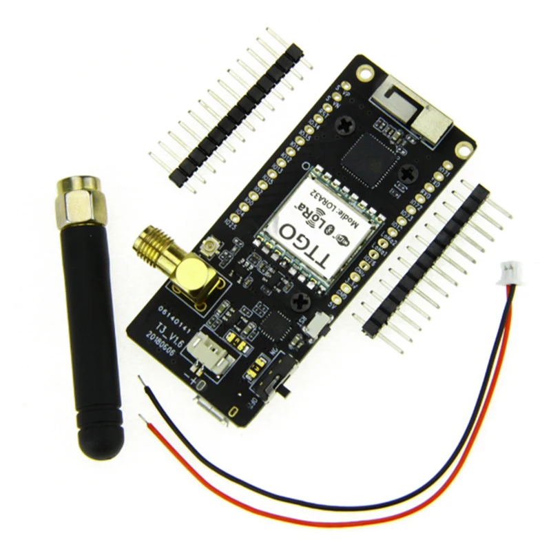 POSV-TTGO LoRa32 V2.1 ESP32 بلوتوث واي فاي وحدة لاسلكية 433 ميجا هرتز 0.96 بوصة بلوتوث واي فاي وحدة لاسلكية SMA IP5306