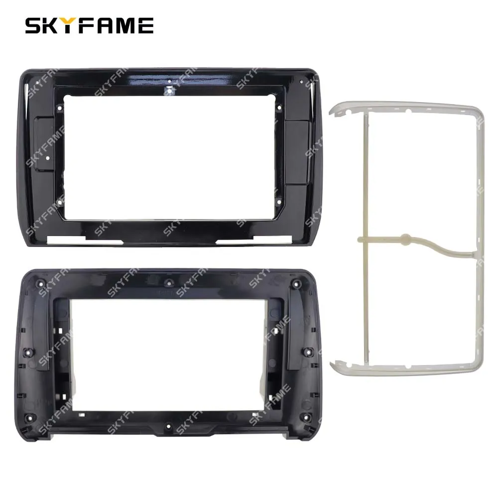 SKYFAME Auto Rahmen Fascia Adapter Canbus Box Decoder Android Radio Dash Fitting Panel Kit Für Honda Crider