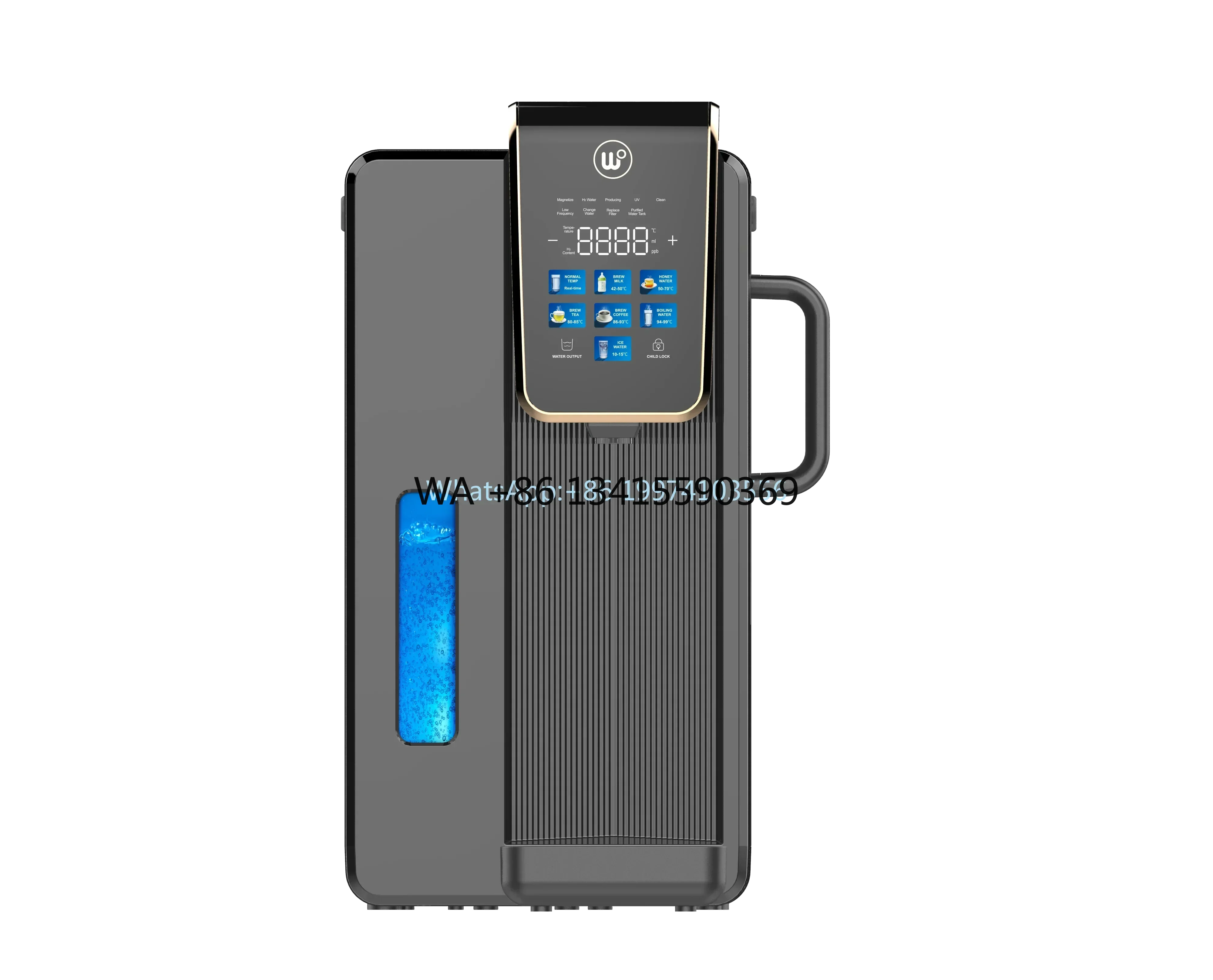 

Guangdong manufacture desktop water dispenser hot cold hydrogen water dispensers with instant hot technology