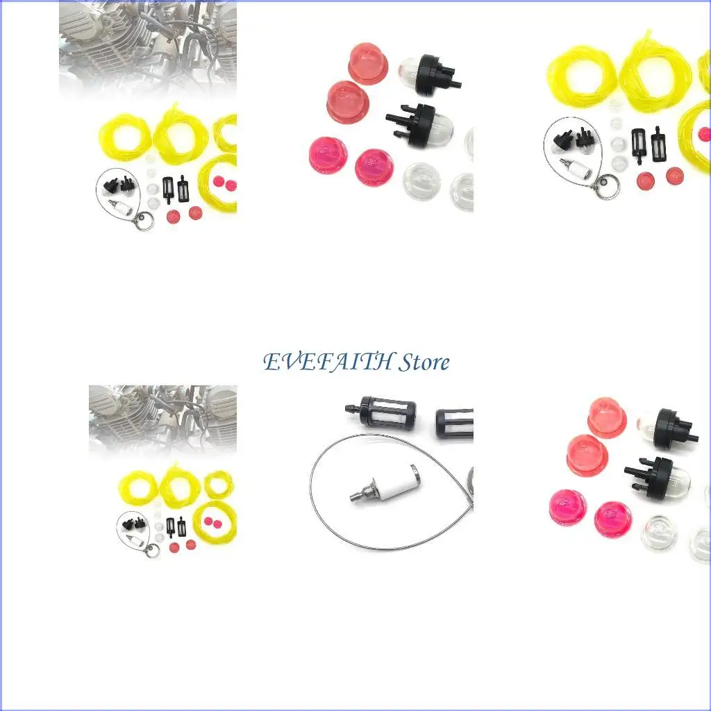 

124B Линия топливного фильтра шланговой лампочки для лампочки Газовый триммер для бензопинчих воздушных стиров AC04122