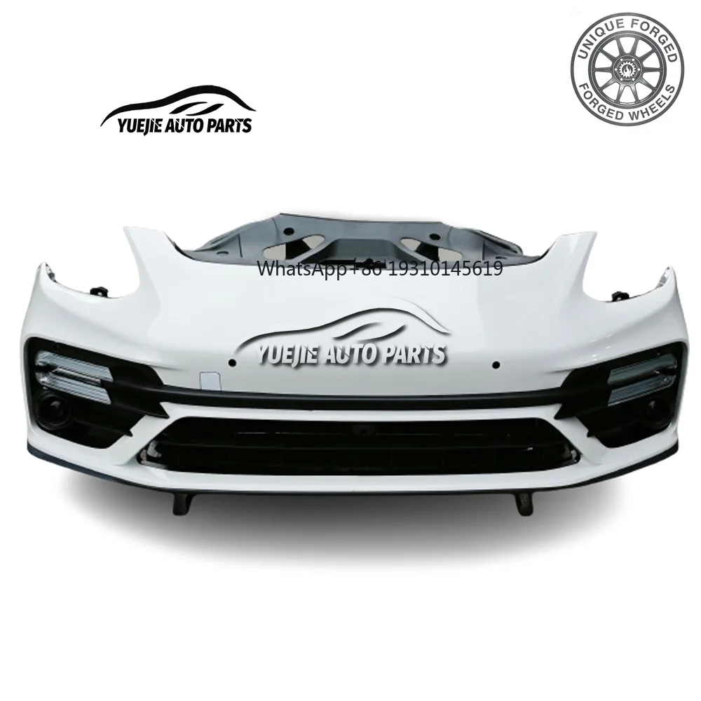 

26 Style 2023 Style For Porsche 971 Turbo S High Quality Auto Parts Used Complete Carbon Fiber Front Bumper Assembly Nose Cut