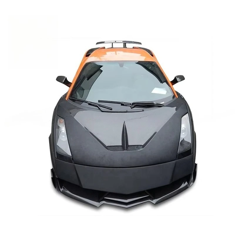 Auto Parts Car Front Carbon Bumper Engine Hoods for Gallardo LP550 LP560 Bonnet 6