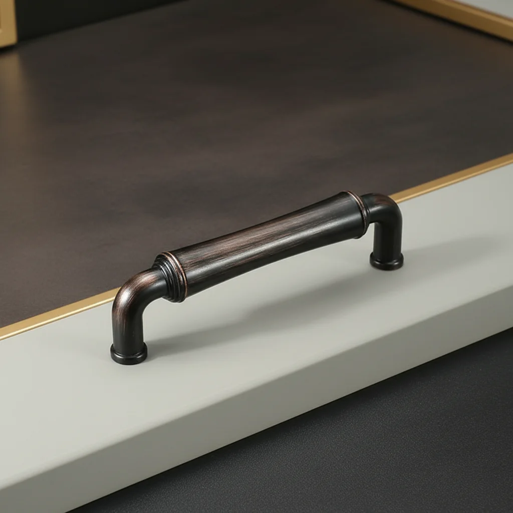 Cabinet Pull Handle Modern Minimalist Zinc Alloy Hardware for Home Decor Wardrobe Drawer Furniture Knob Durable Sleek