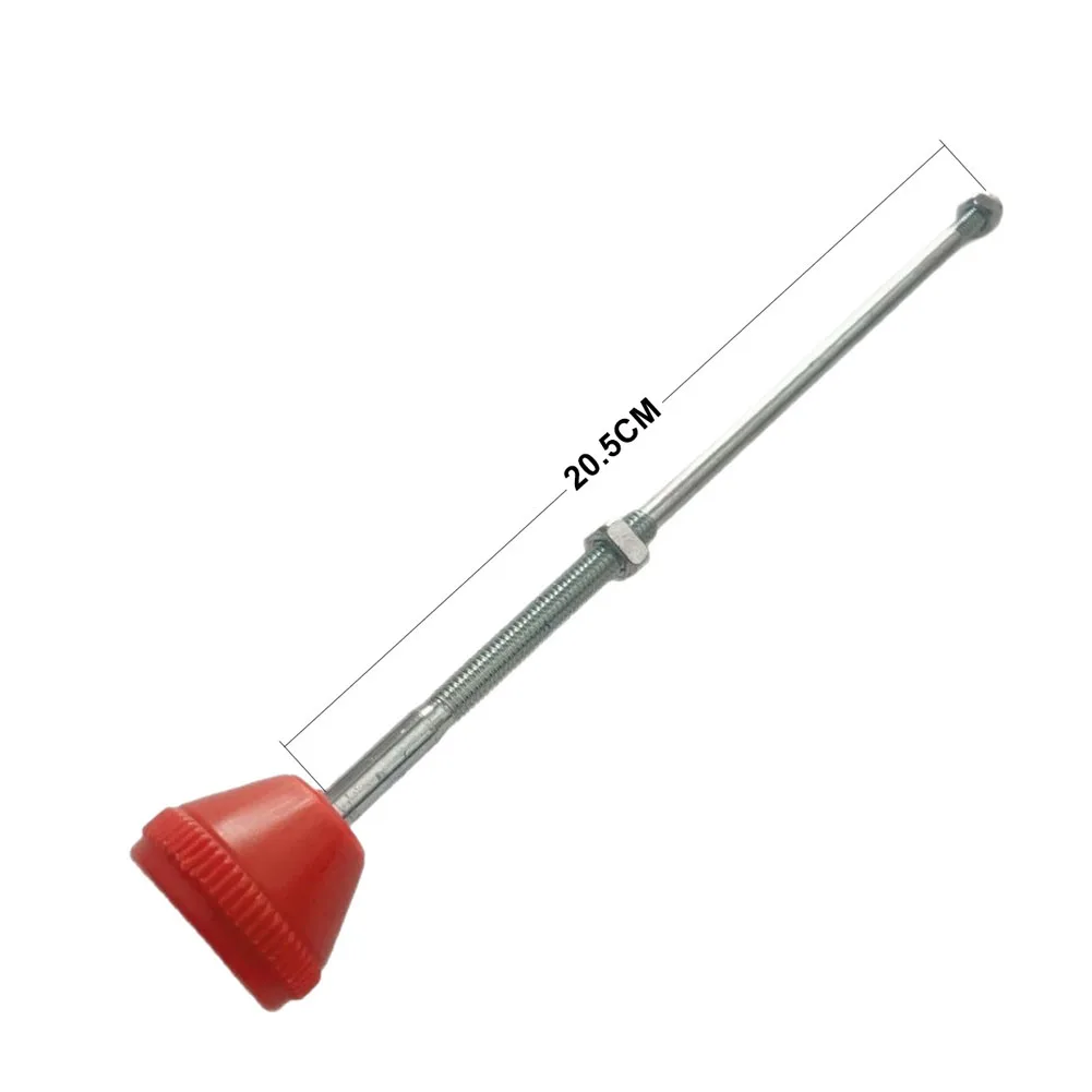 Für stationäre Fahrrad-Bremshebelknopf-Baugruppe, Widerstandsknopf, 21 cm, Metall-Kunststoff-Material für Trainingsgeräte im Innenbereich