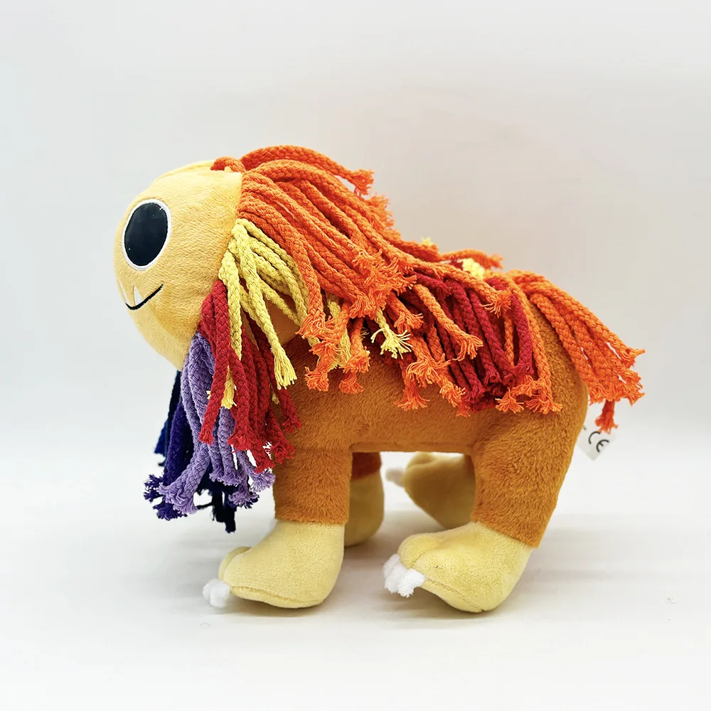 Nightmare Critters Plush Toy Doll Cartoon Yarnabys Colorful Lion Plushies Anime Stuffed Animal Dolls Room Decor Birthday Gifts