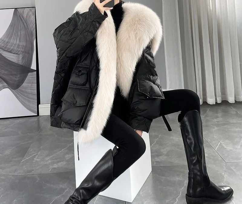 

2025 New Mid To Long Length Cotton Jacket for Women in Winter