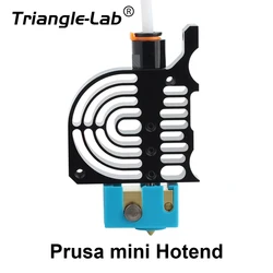 Trianglelab Prusa MINI Hotend Kit de actualización, aleación de titanio, HEATBREAK, latón, bloque térmico para Prusa MINI boquilla V6 de alta temperatura