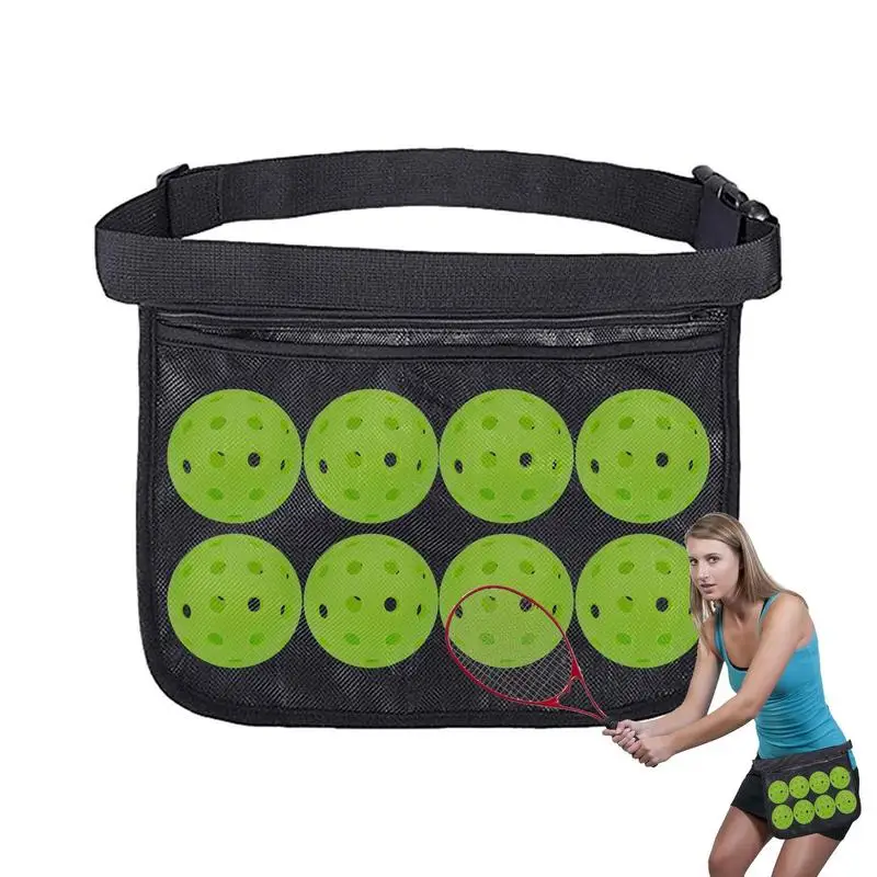 

Tennis Storage Bag Tennis Ball Belt Bag Portable Tennis Fanny Pack Tennis Balls Carrying Bag For Sports Fanny Pack