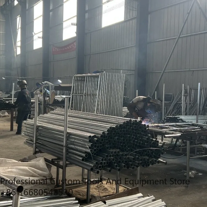 

3aHot Sale Adjustable Construction Screw Jack Base Jack Nut Accessories Q235 Steel Material Steel Prop