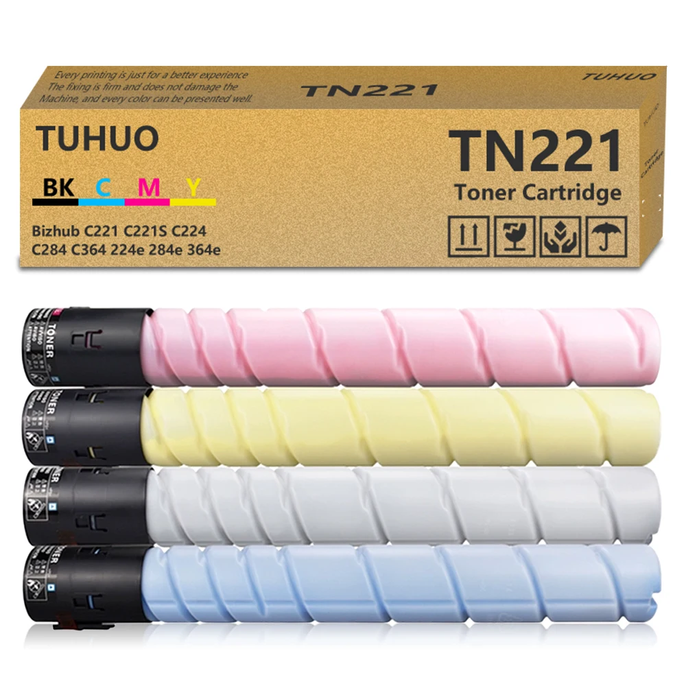 

Совместимый цветной тонер-картридж TN220 TN221 TN321 TN322 TN323 для принтера Konic Minolta Bizhub C221 C221S C224 C284 C364
