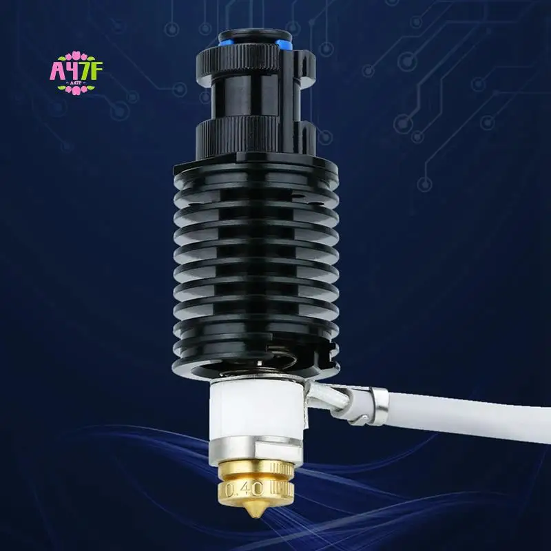 A47F-For E3D Revo Hotend Kit V6 Radiator Brass Nozzle  Heating Core 104Nt Thermistor For E3D Revo 3D Printer Parts