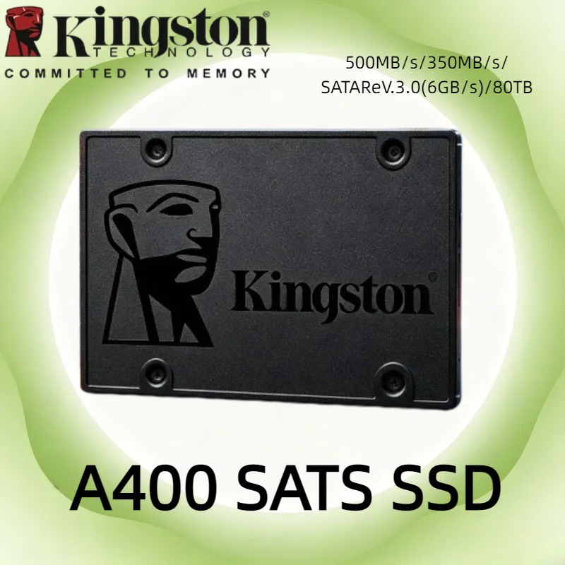 SSD Kingston A400 High Speed Internal Solid State Drive SATA III 2.5" HDD Replacement Disk For Computer Notebook