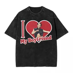 Men I Love My Boyfriend Bangchan T-Shirts Tops Beach Vintage Short Sleeves T Shirt O-Neck Harajuku Print Tshirt Hot