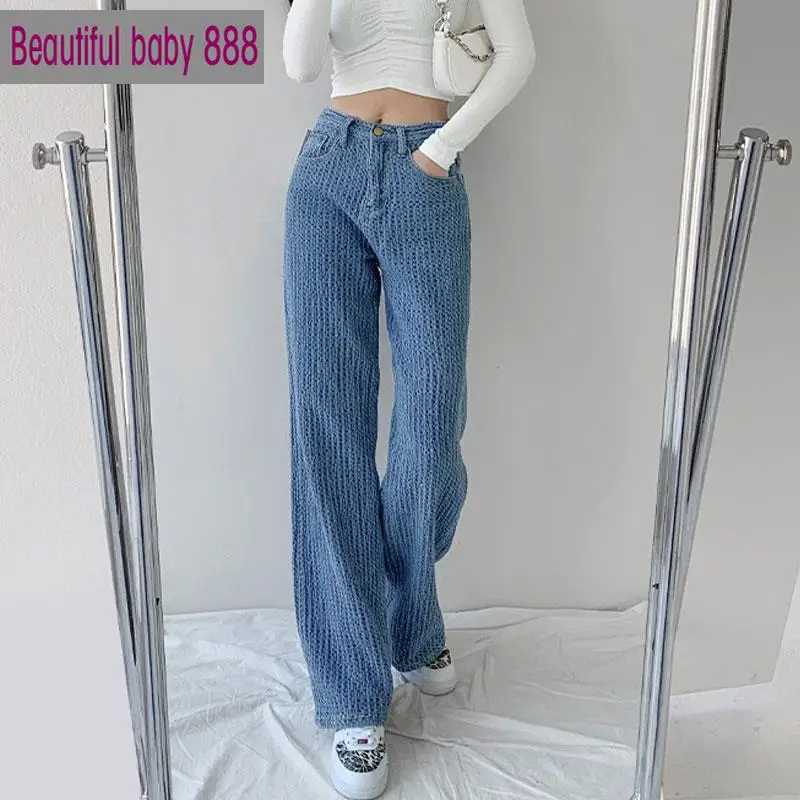 

Vintage Y2k Women Jeans Ripped Baggy Boyfriend Jeans Women Summer 2021 Distressed Egirl Harajuku Wide Leg Skater Pants Trousers