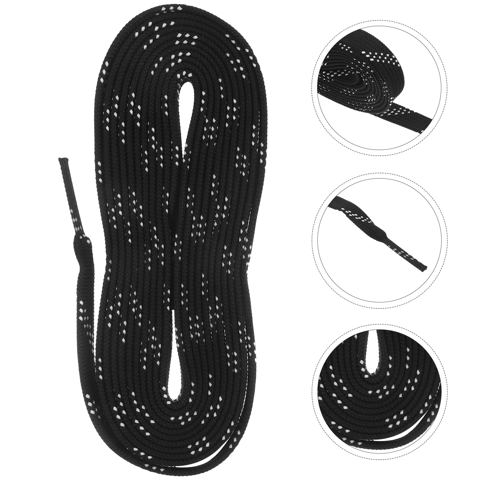 Rolschaatsen Schoenveter Slijtvast Stijlvol Hockeykant Hoge Sterkte Schaatsen Kant Langdurige Sportschoenveter