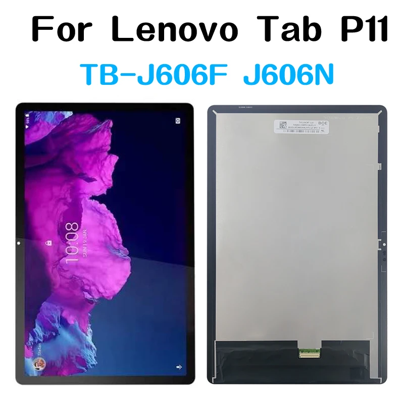 

Оригинальный ЖК-дисплей для Lenovo Tab P11 Plus TB-J606F TB-J606L 5G J606 J616 J607 с сенсорным экраном и цифровым преобразователем