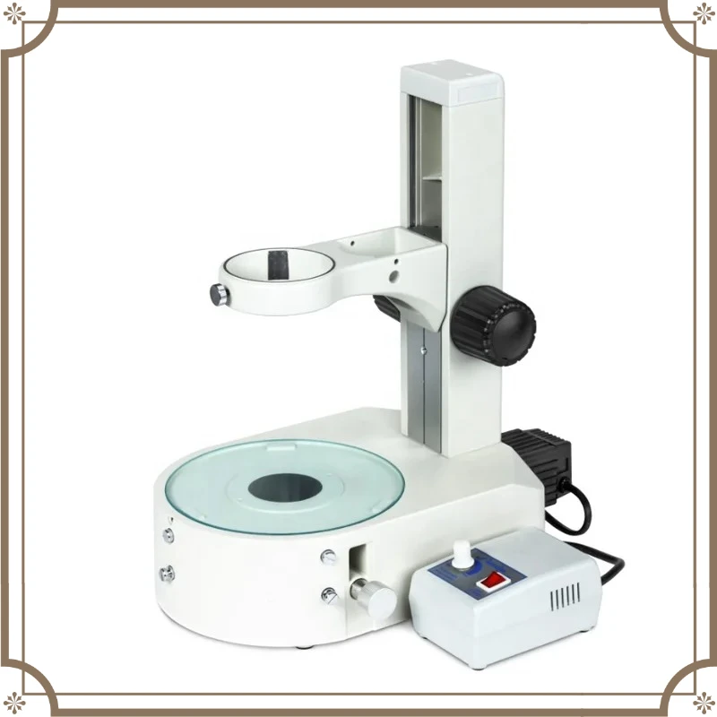 C-DS Diascopic Stereo Microscope Stand Transmitted Light Base Compatible With SMZ800N SMZ745 SMZ1270 Lab Observation Bracket