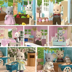 Mini Animal Doll House Free Collocation With Miniature Scene Simulation Furniture Kitc Gifthen Accessories DIY Toys Indoor Gifts