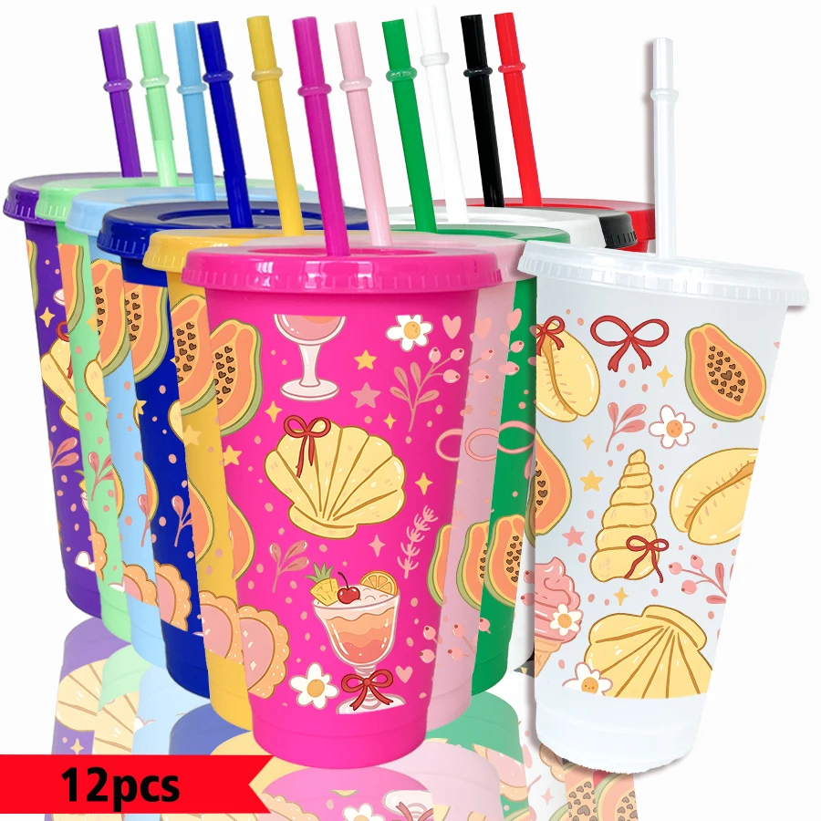 lot-de-12-gobelets-a-jus-en-forme-de-coquille-motif-etoile-26-oz-en-plastique-colore-pour-boissons-froides-ideal-pour-la-rentree-scolaire-et-les-cadeaux-d'anniversaire