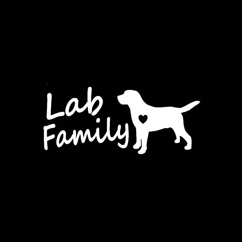 Lab Family Labrador Dog Labradoodle Gift Car Sticker Automobiles Motorcycles Exterior Accessories Vinyl Decals