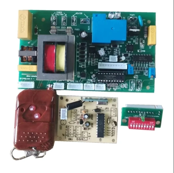 remote dmx board for smoke machine address code 1500w 3000w fogger 01