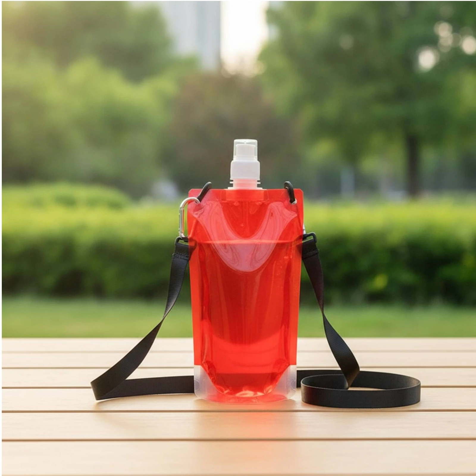 Waterzak met sproeikop Opvouwb - Water Bag Collapsible recensie en prijs