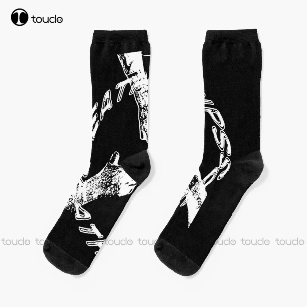 

Flatlander Exmilitary Meme Death Grips Cute Gift Socks Halloween Womens White Socks Funny Art Streetwear Colorful Cartoon Socks