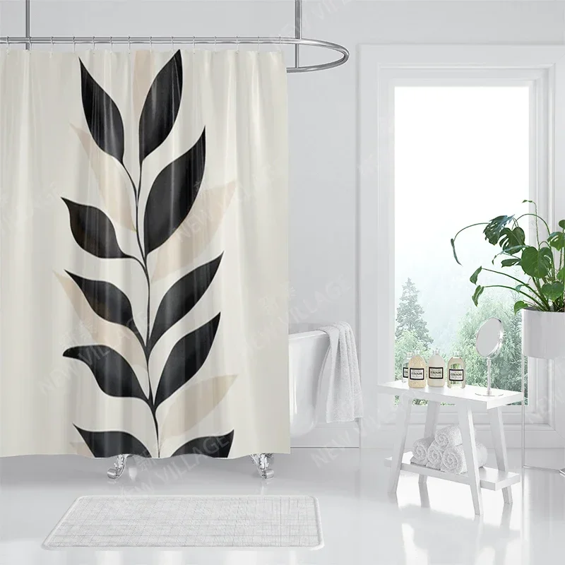 

Waterproof fabric curtains Bathroom accessories Bath curtain shower 180x200cm 240*200 modern boho Nordic decXT6@！