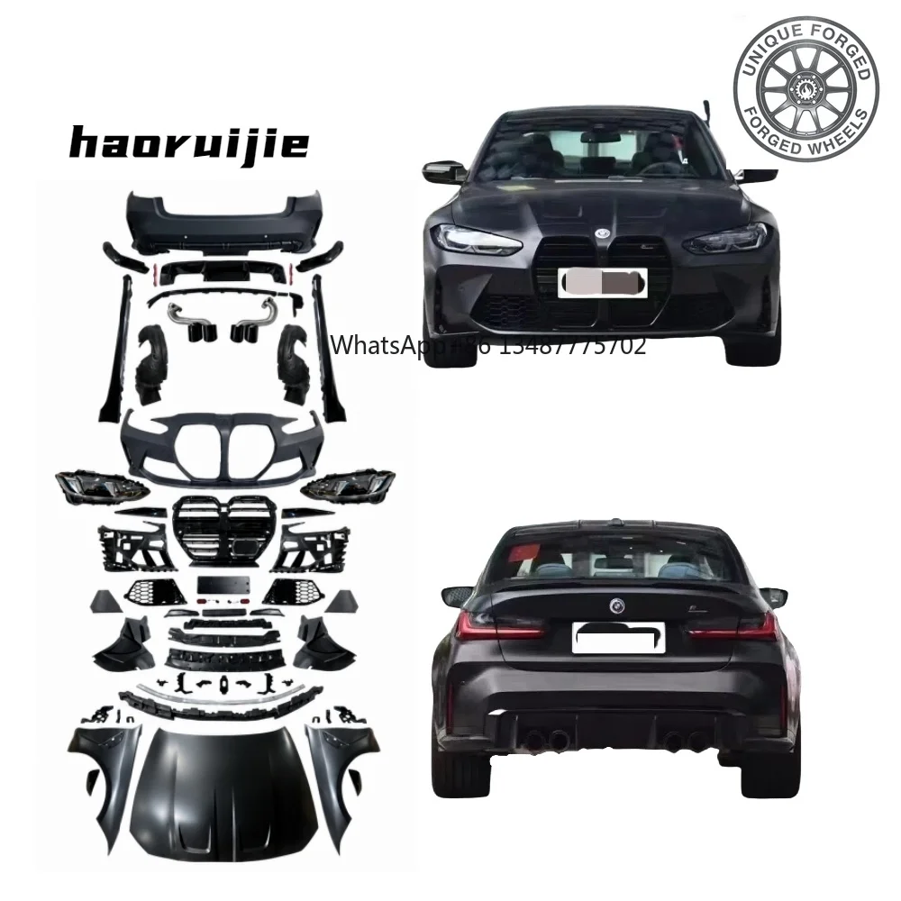 New style G20 M3 Wide Body Kit for BMW 3 Series G20 G28 Upgrade to M3 1:1 Tuning Kit G20 G80 Facelift Conversion Kit Modificatio