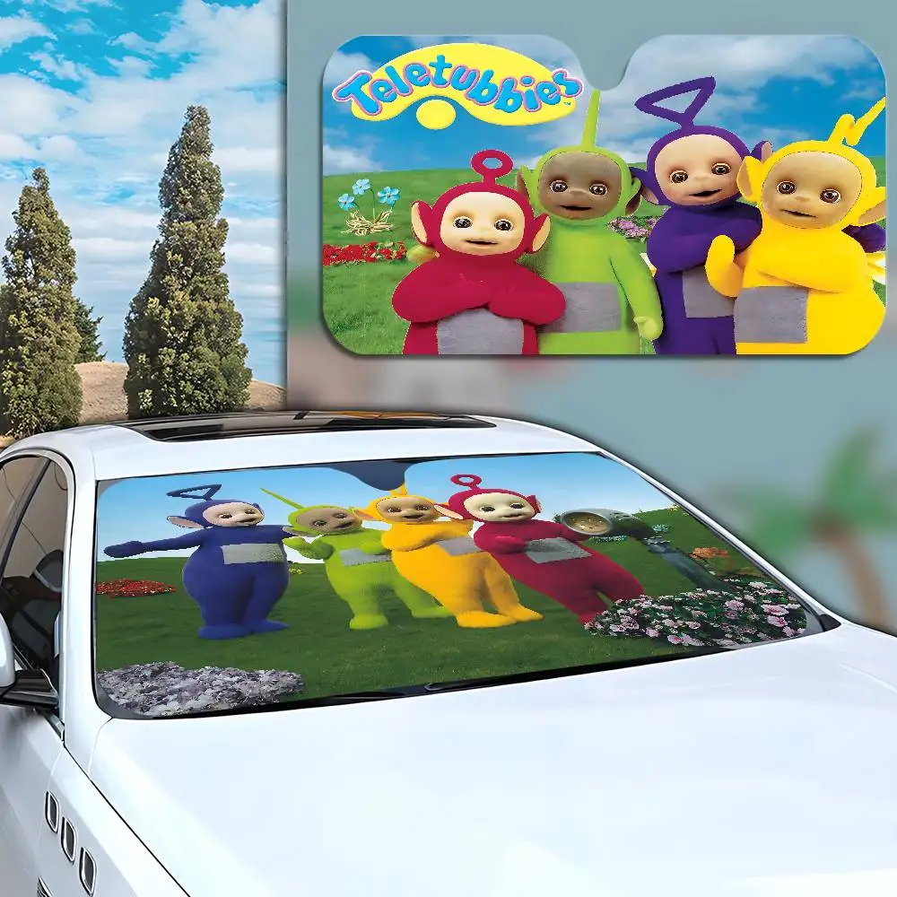 

Мультфильм T-Teletubbies автомобильная солнечная защита с подогревом лобового стекла солнцезащитный козырек на лобовое стекло автомобиля крышка солнцезащитный козырек авто солнцезащитный козырек