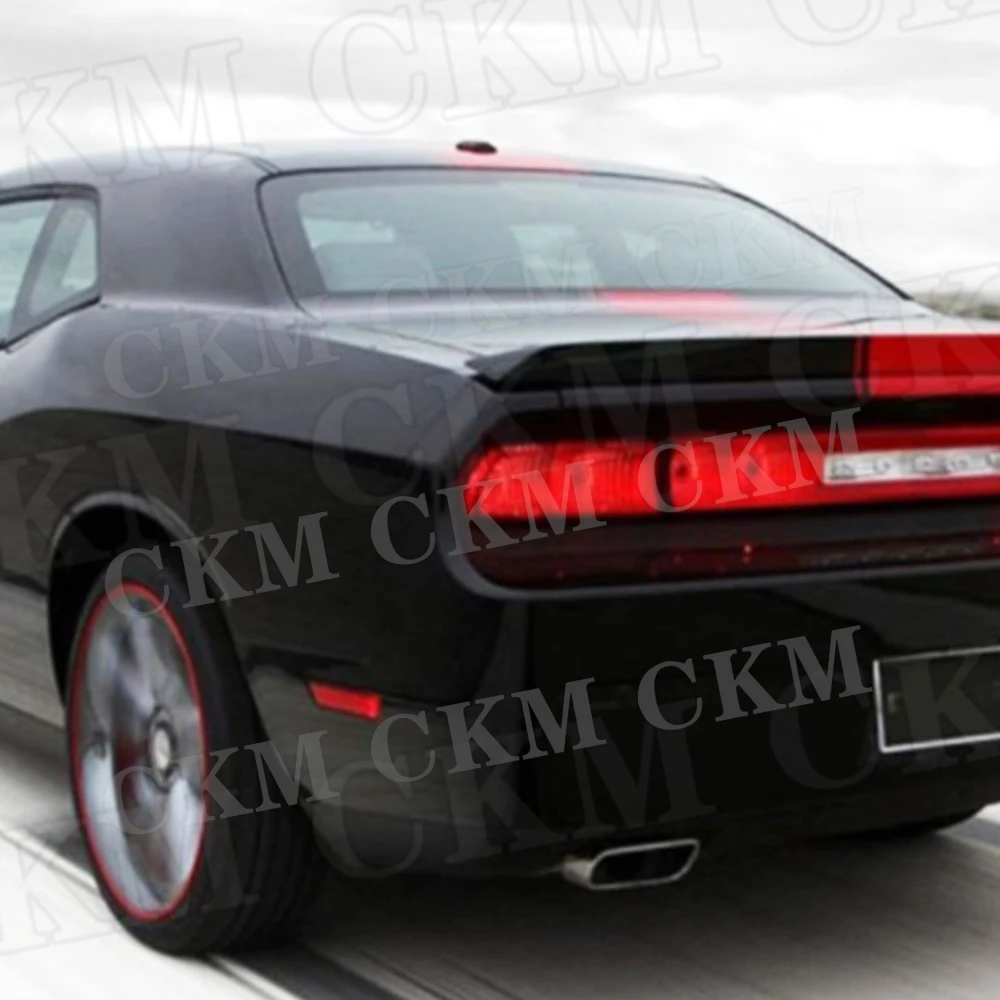 

CKMUUER Карбоновый спойлер для автомобиля 2015-2018, задний спойлер-накладка из ABS для Dodge Challenger SPT