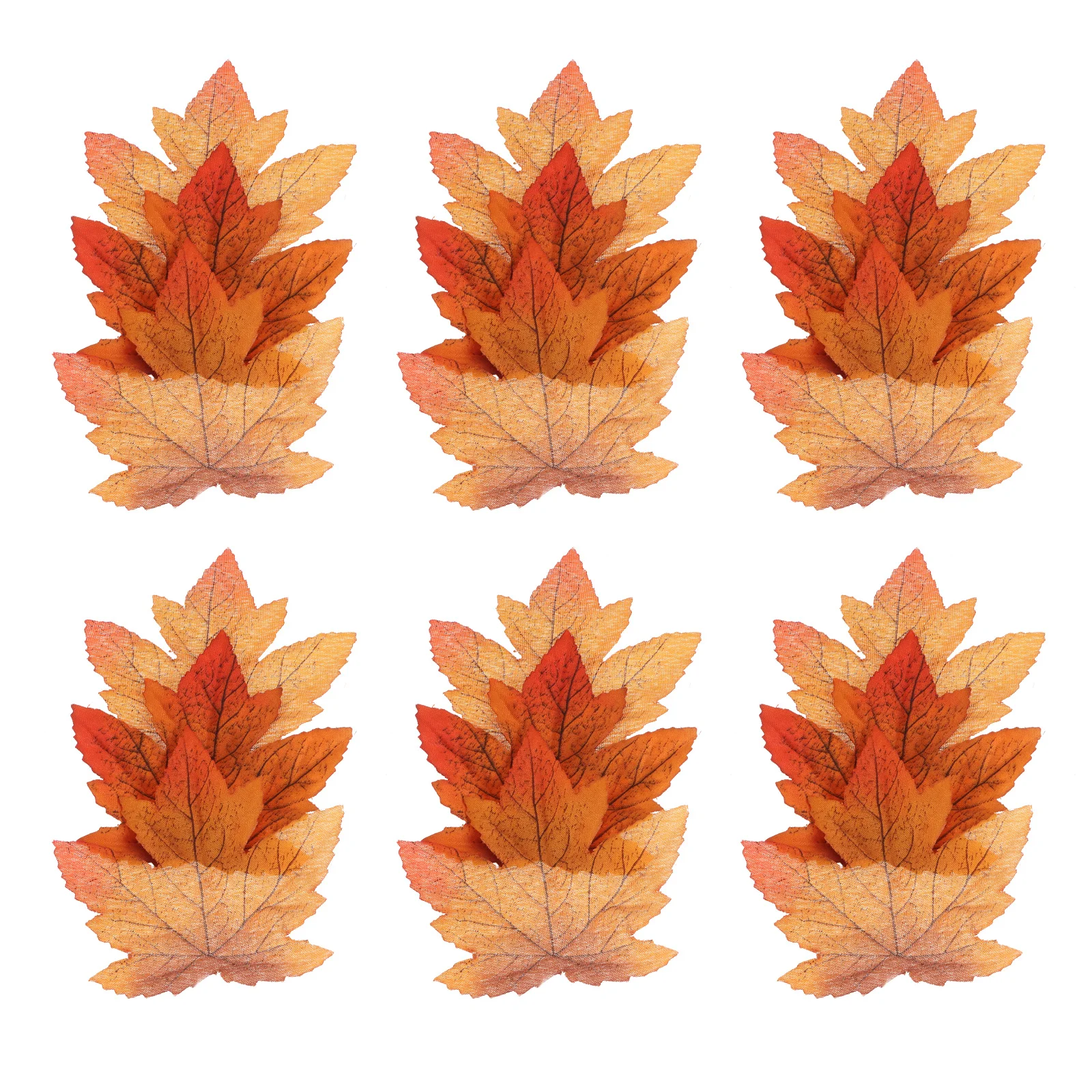 

2 Packs Simulated Maple Leaf Wedding Decor Leaves Plastic Plants Ornaments Home Greenery Artificial LED Simulation