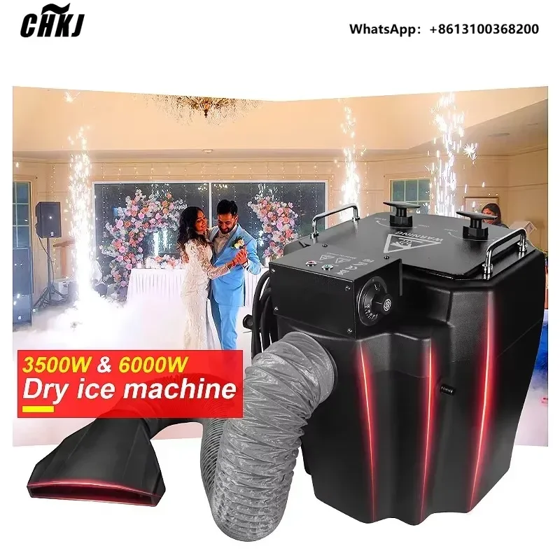 Nimbus Dry Ice Fog Machine 3500W Low Lying Smoke Machine 6000w Fogger For Night Club Wedding Stage Party Effect Equipment