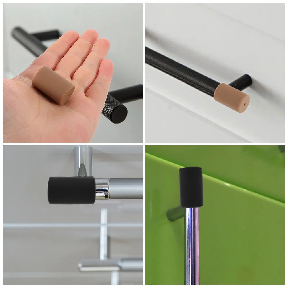 

12pcs Silicone Corner Bumpers Drawer Handles Anti-Collision niture Protectors Child Safety Guards Table Edge Car Door