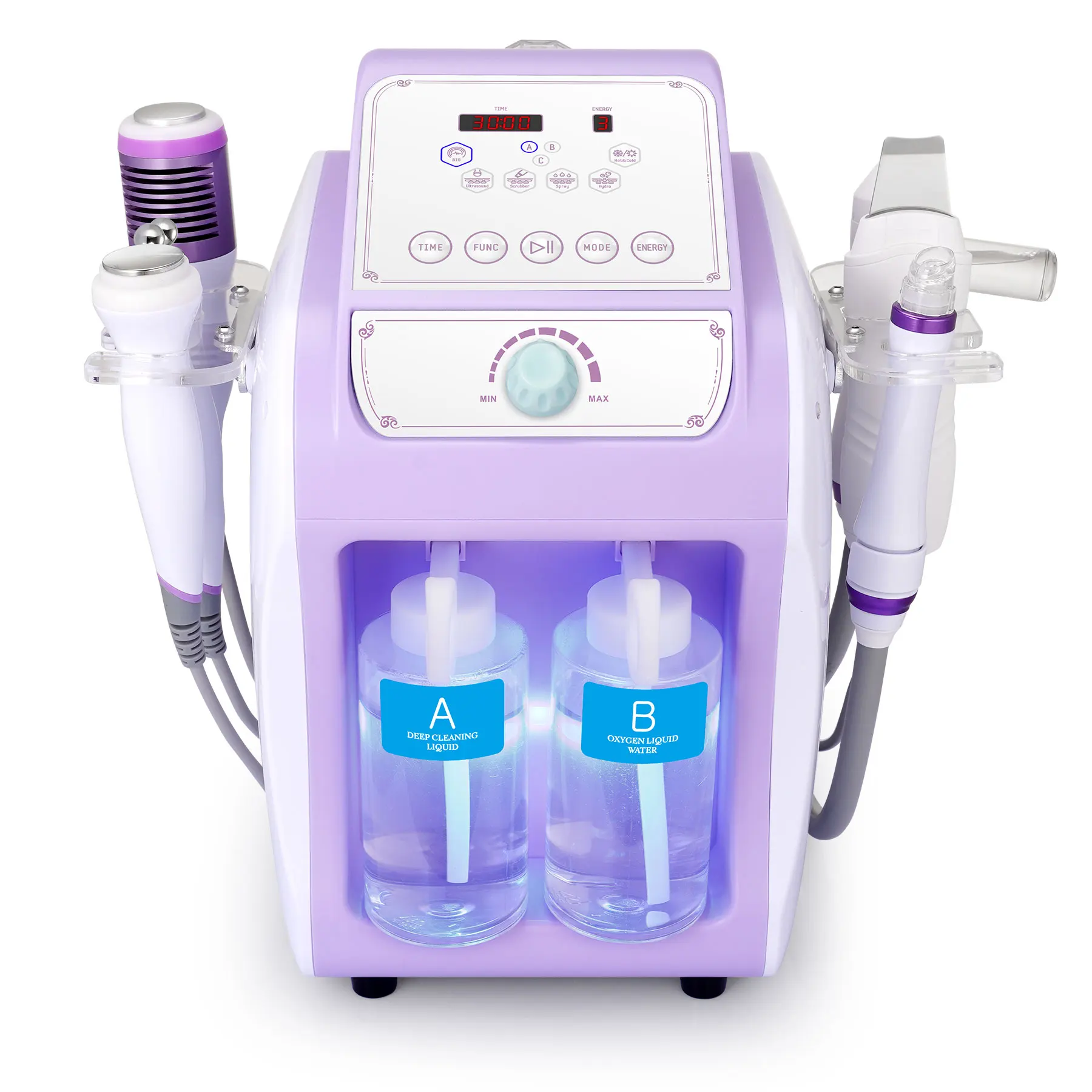 Professional Hydro Water Oxygen Machine Jet Peel Oxy Spray Facial Machine Face Cleaning Lifting Dermabrasion Skin Care Beauty