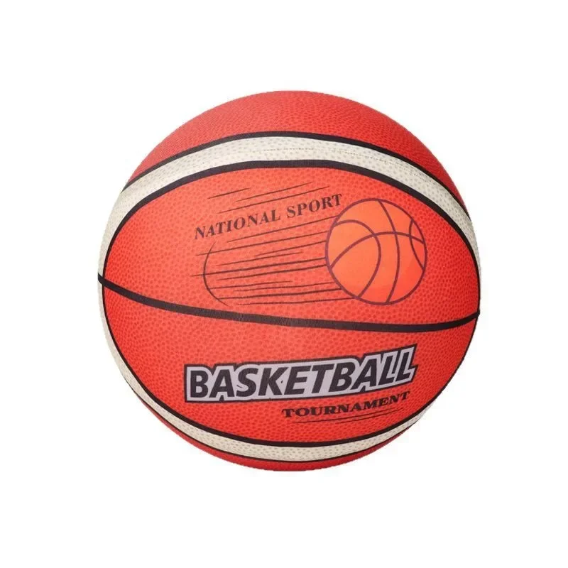 18/21/24cm Silent Basketball High-Resilience Quiet Basketball Size 3/5/7 Training Foam Ball for Various Indoor Activities