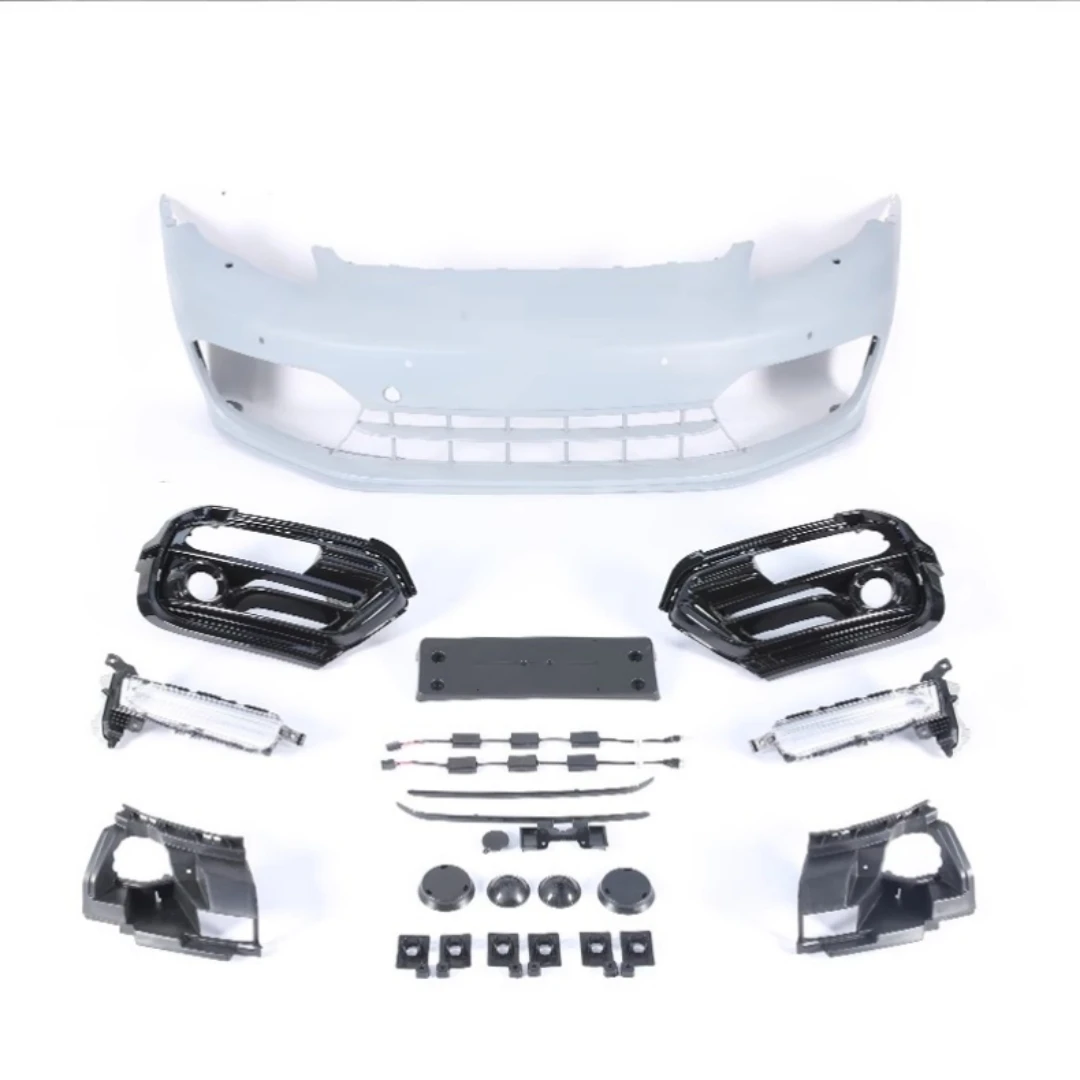 Body Kit Front Bumper for Porsche Panamera 970.1 970.2 2009-13 2014-16 modified Fog Lamp Frame strip Auto Accessories