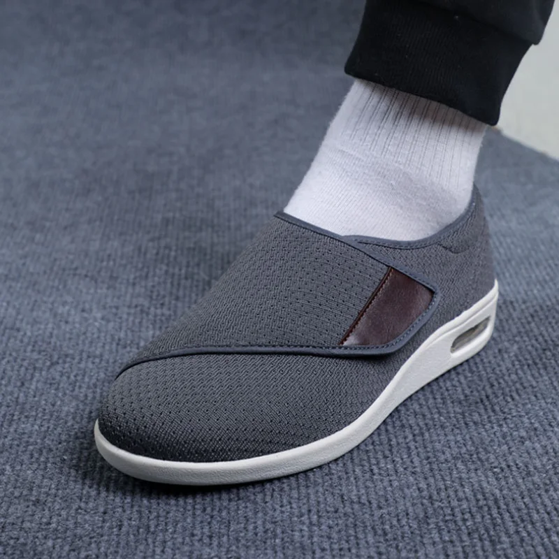Fashion Orthopedics Wide Feet Swollen Shoes Thumb Eversion Adjusting Soft Comfortable Diabetic Shoe Walking Casual Shoes